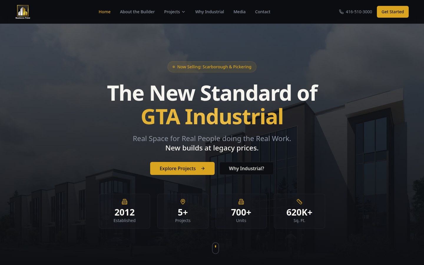 Business Point — industrial real estate development