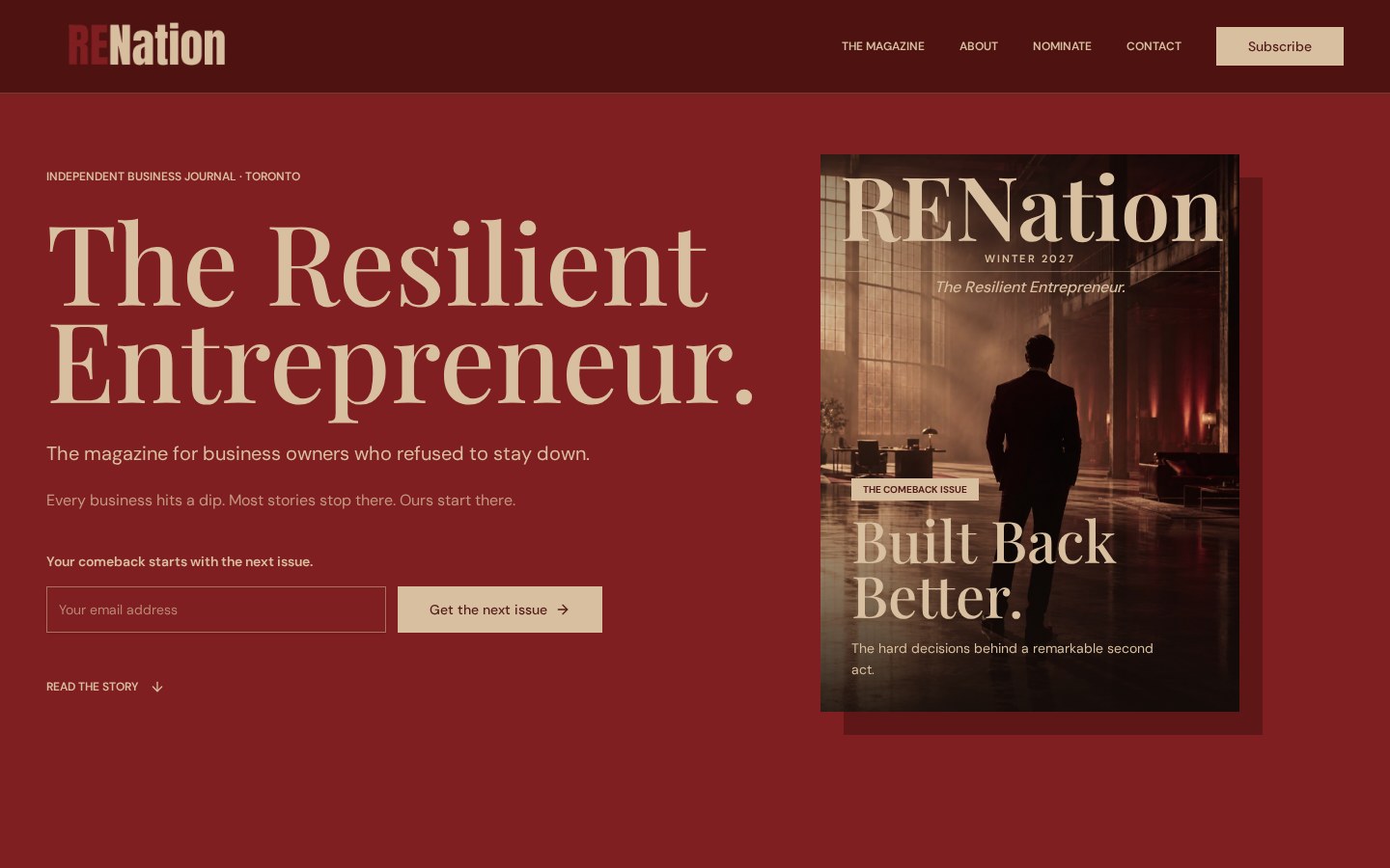 RENation magazine website