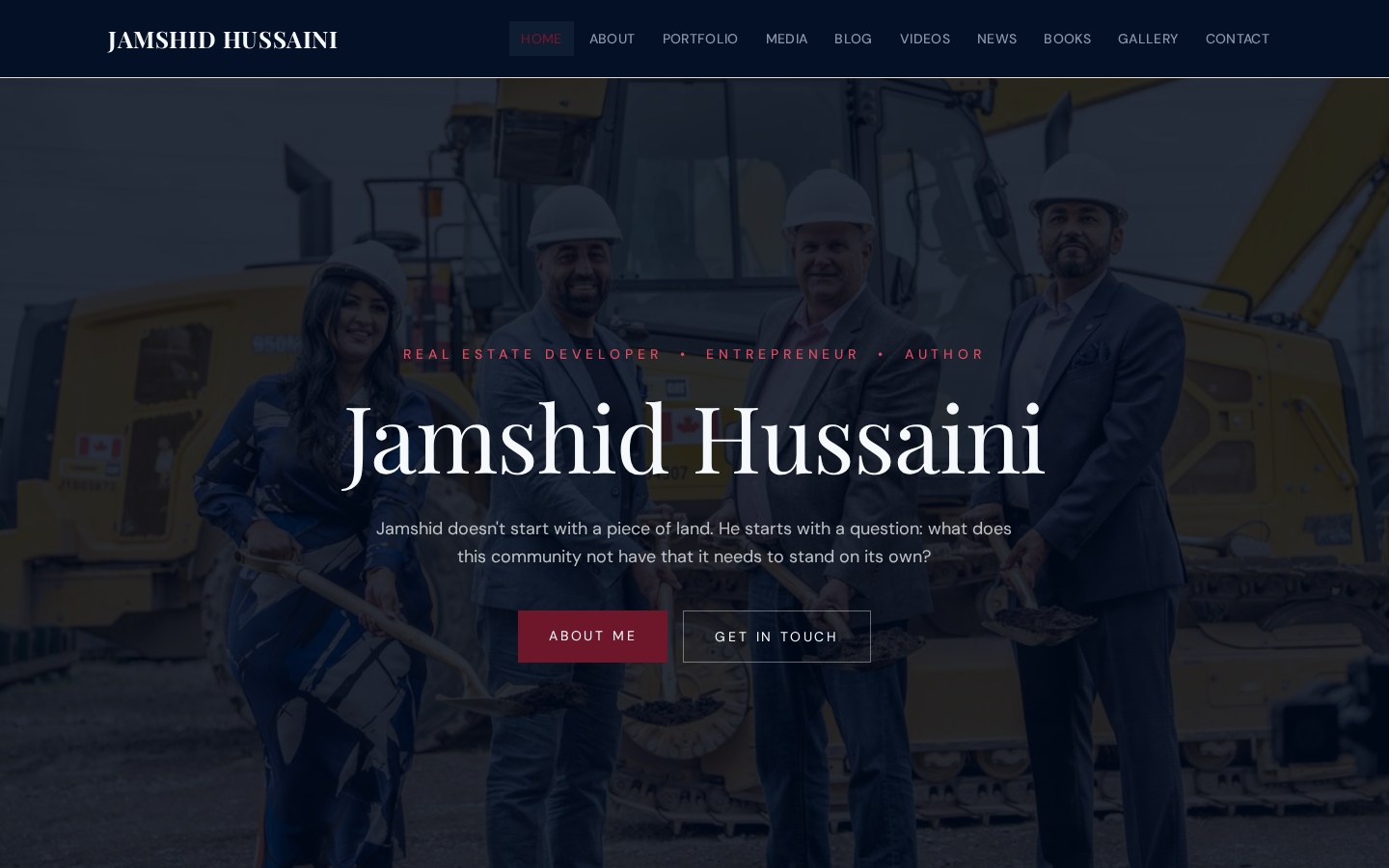 hussaini.ca personal website